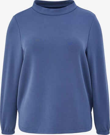 TRIANGLE Sweatshirt in Blauw: voorkant