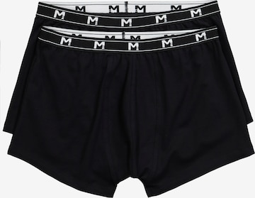 Men Plus Pants in Schwarz: Vorderseite