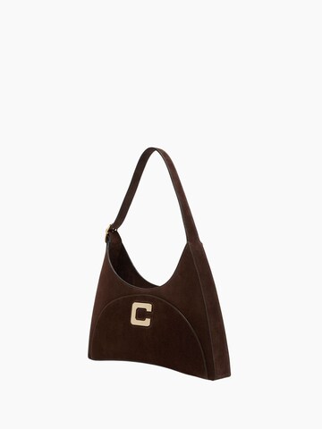 Carel Handbag 'Carel Paris Sacs À Main Place De La Concorde Cuir Marron' in Brown