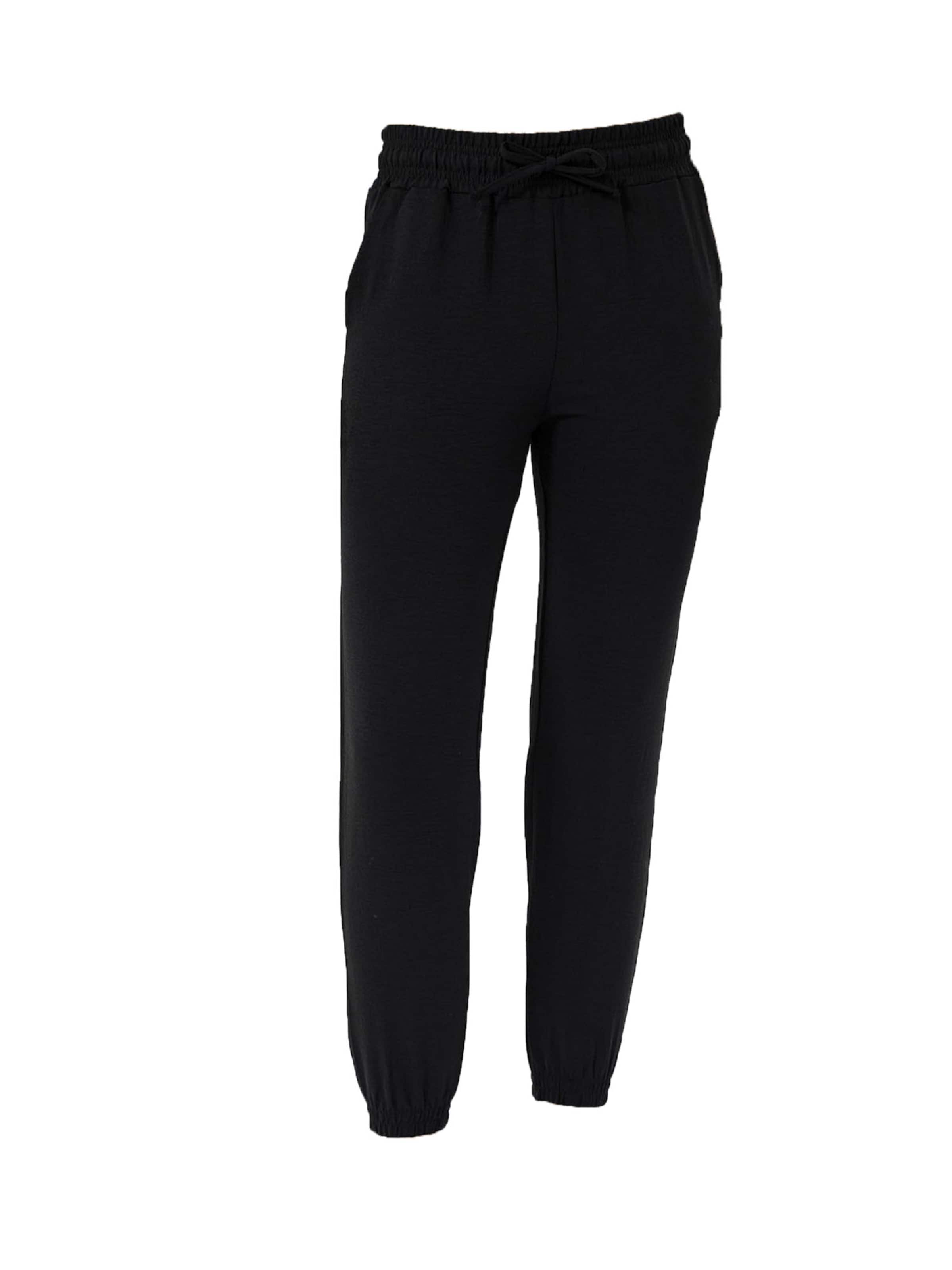 Dandalo Trousers in Black: front