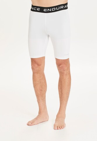 ENDURANCE Athletic Underwear 'Power' in White: front