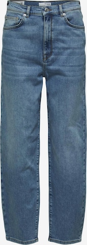 Loosefit Jean 'Karla' Selected Femme Petite en bleu : devant