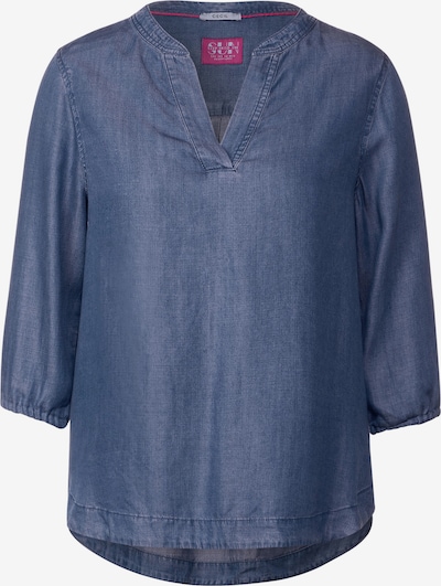 CECIL Bluse i blue denim, Produktvisning