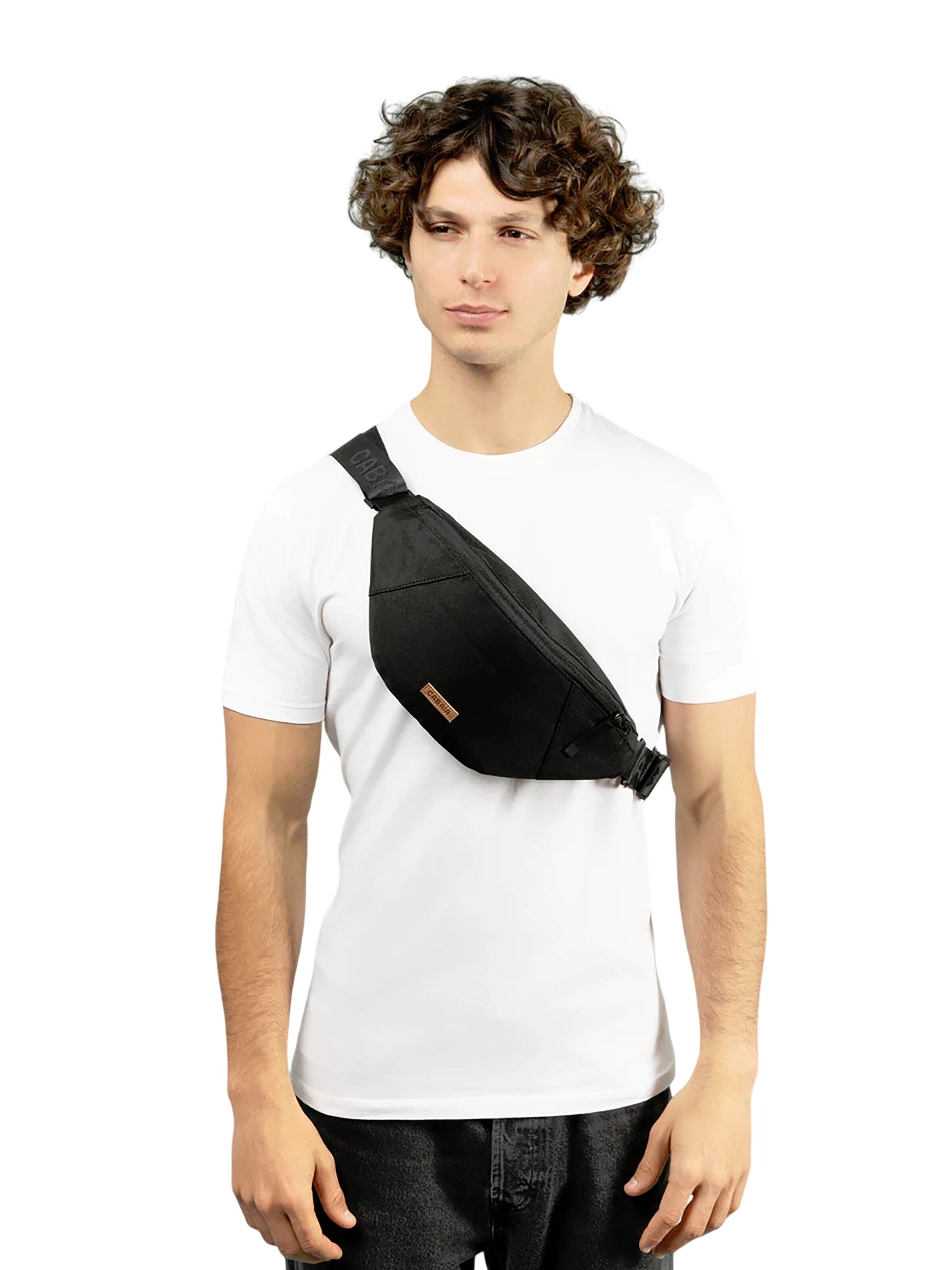 Cabaia Fanny Pack '2IN1 Medium Berlin' in Black