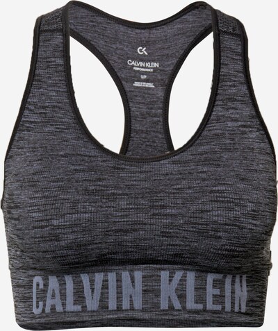 Reggiseno sportivo Calvin Klein Performance di colore grigio / nero sfumato, Visualizzazione prodotti
