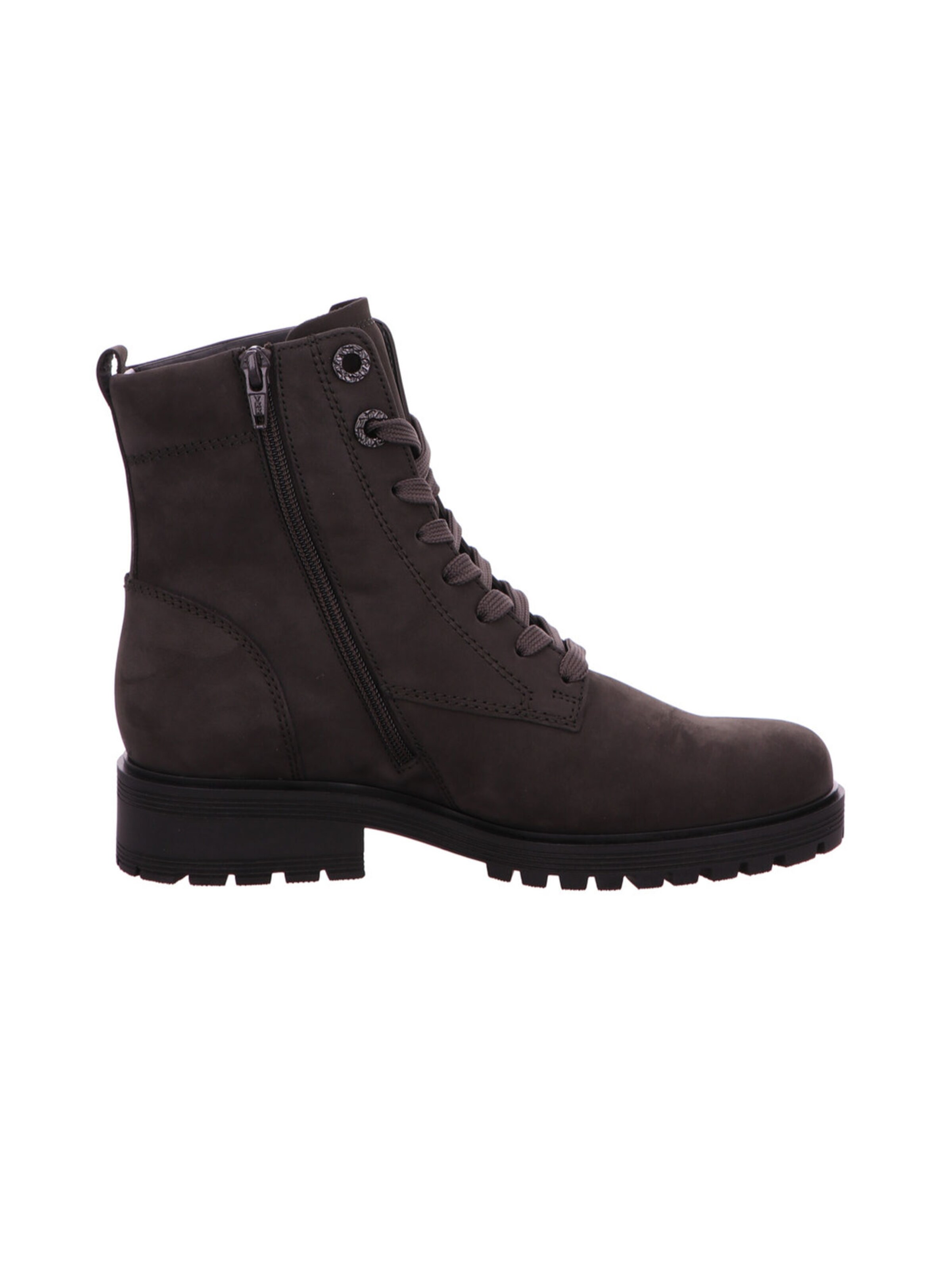 GABOR Lace-Up Boots in Grey