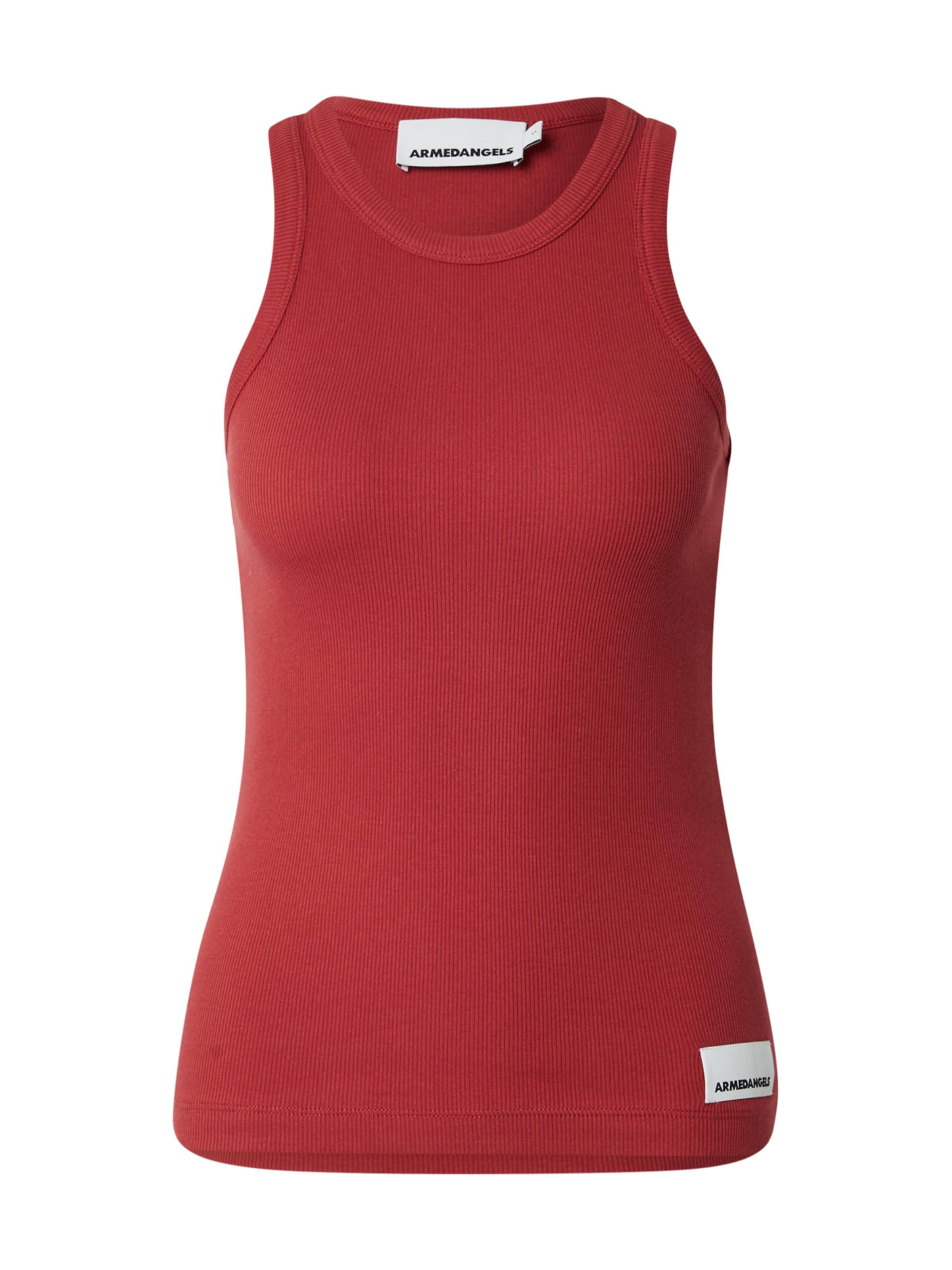ARMEDANGELS Top 'Kanita' - Červená: predná strana