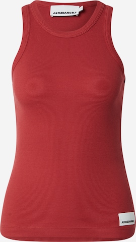 ARMEDANGELS Top 'Kanita' – červená: přední strana