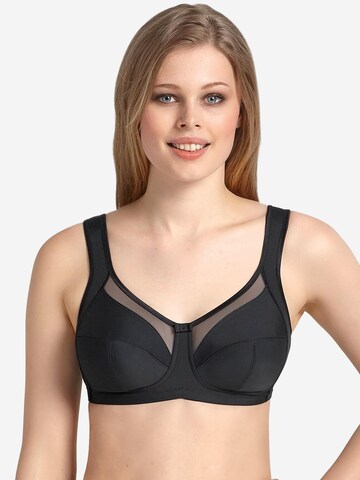 ANITA Minimiser Bra 'Clara' in Black: front