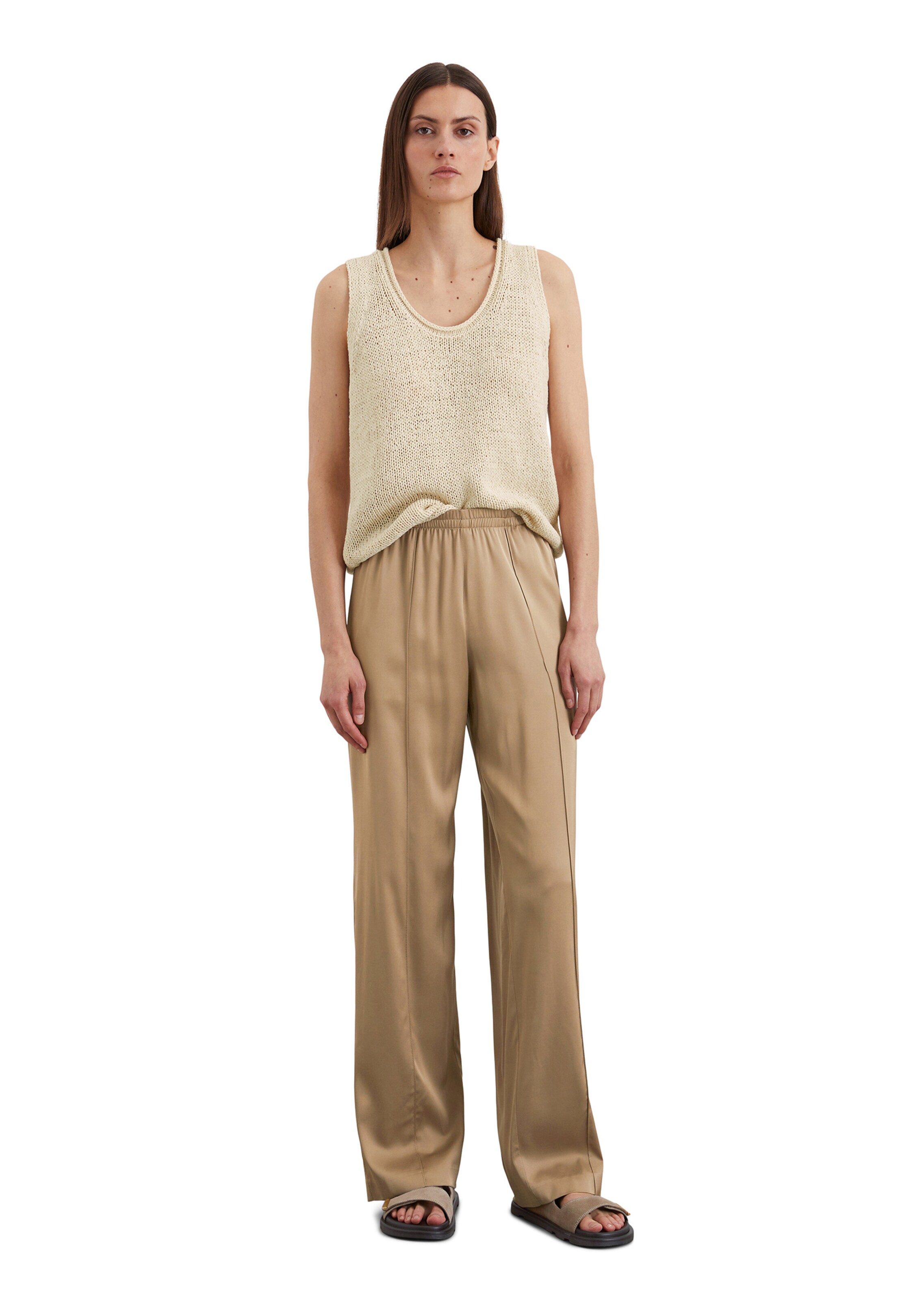Marc O'Polo Loose fit Pants in Beige