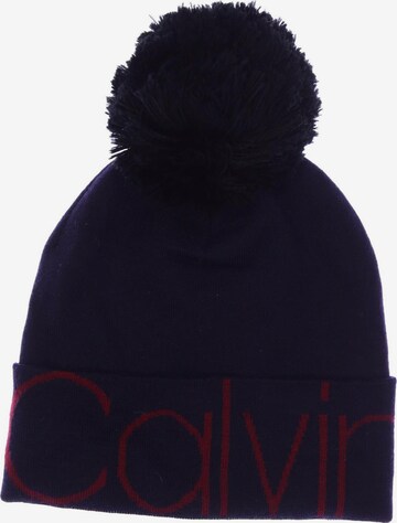 Calvin Klein Hut oder Mütze One Size in Blau: predná strana