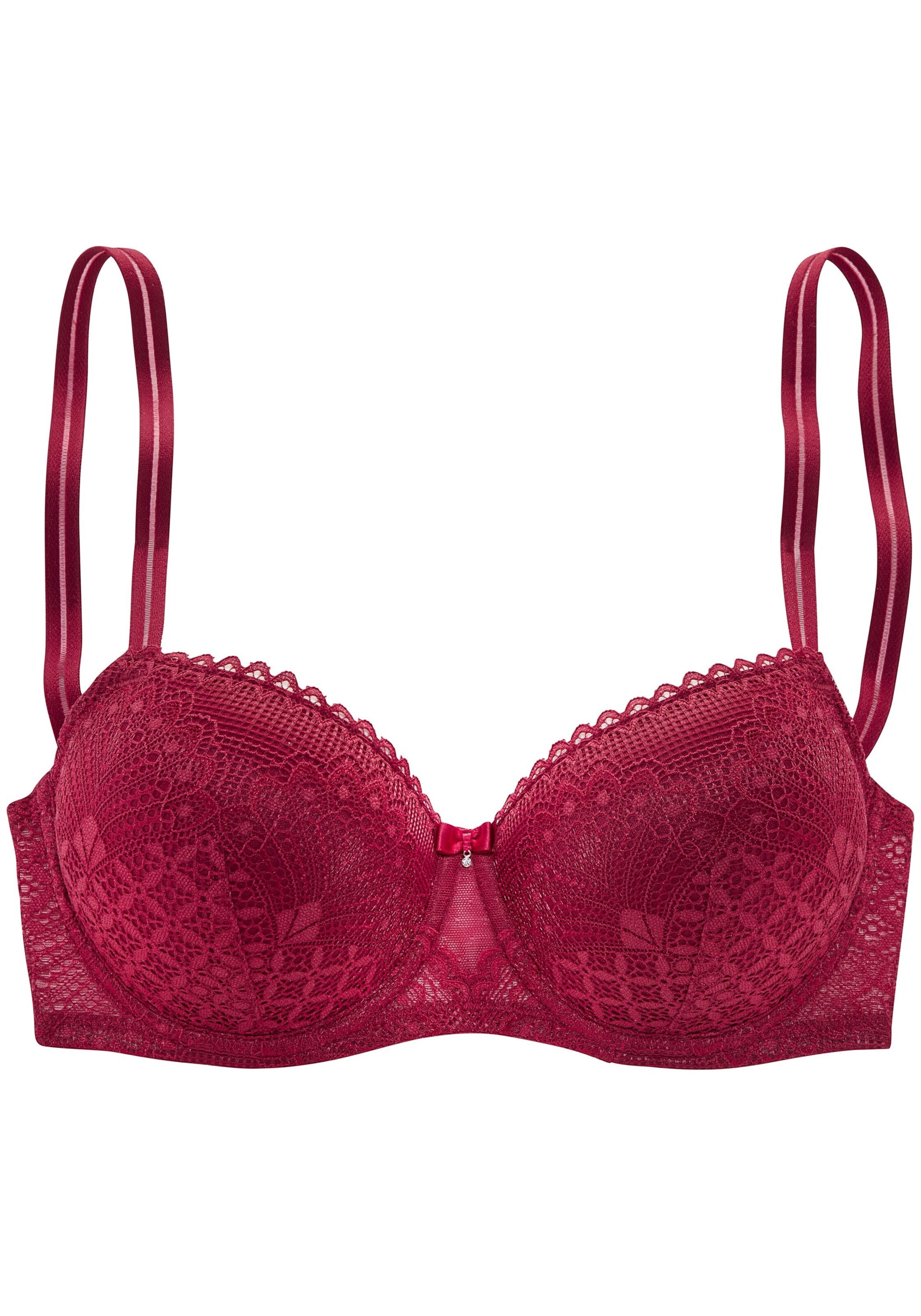 s.Oliver Bustier BH in Rood: voorkant