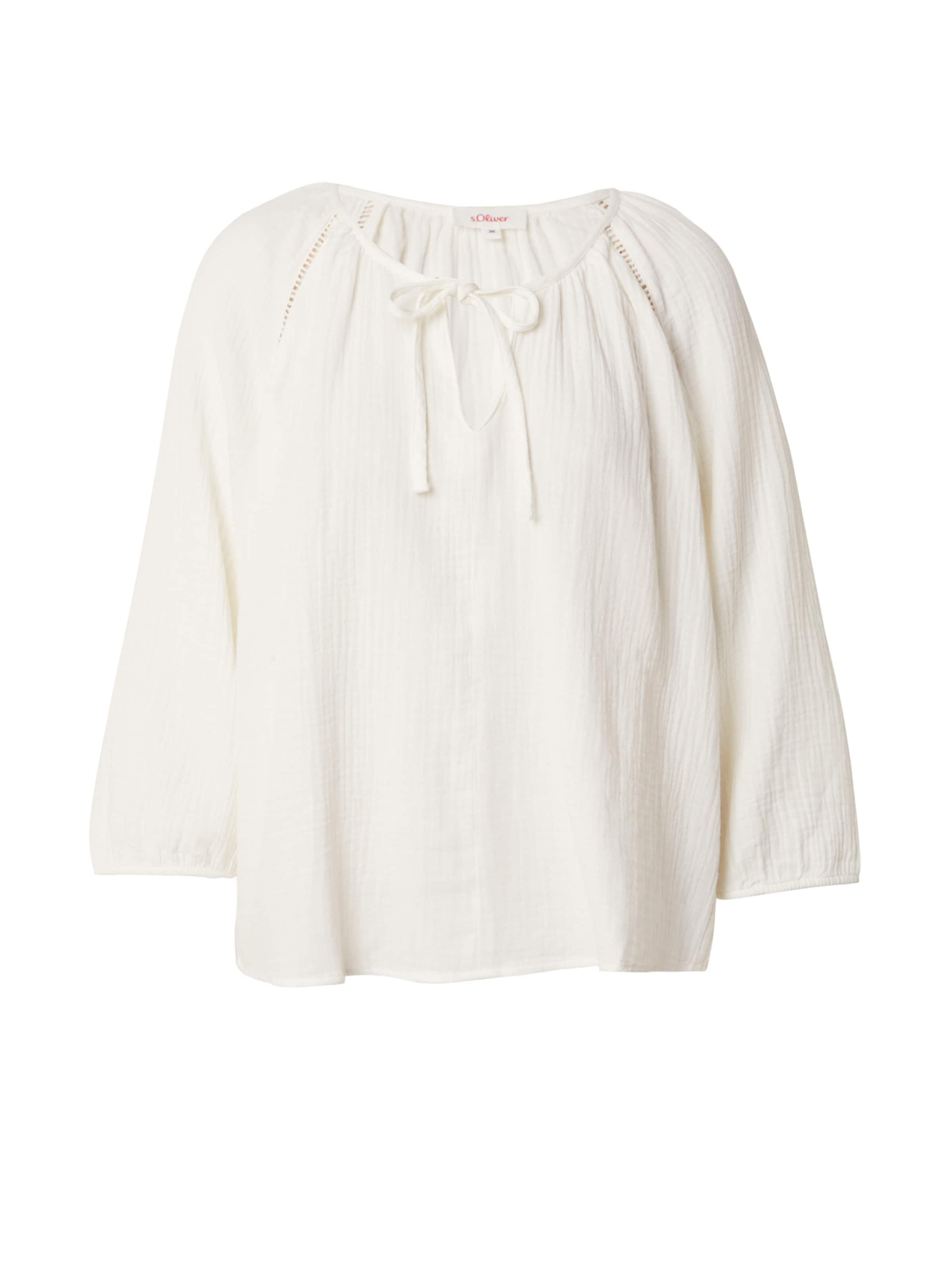 s.Oliver Bluse in Beige: Vorderseite