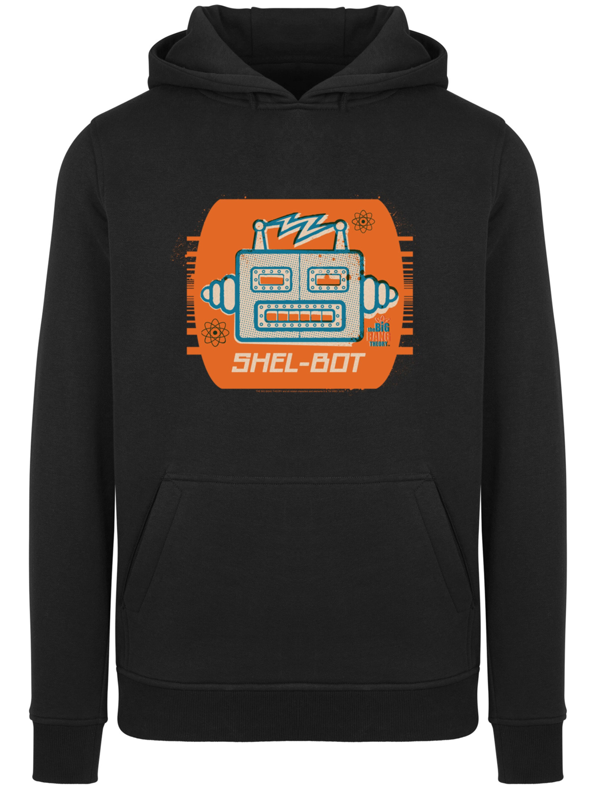 Sweat-shirt F4NT4STIC en noir : devant