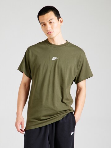 Nike Sportswear Shirt 'CLUB' in Green: front
