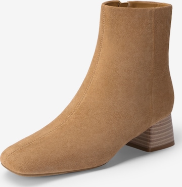 Boots 'DREAM PAIRS Damen Stiefel Stiefeletten' Dream Pairs en marron : devant