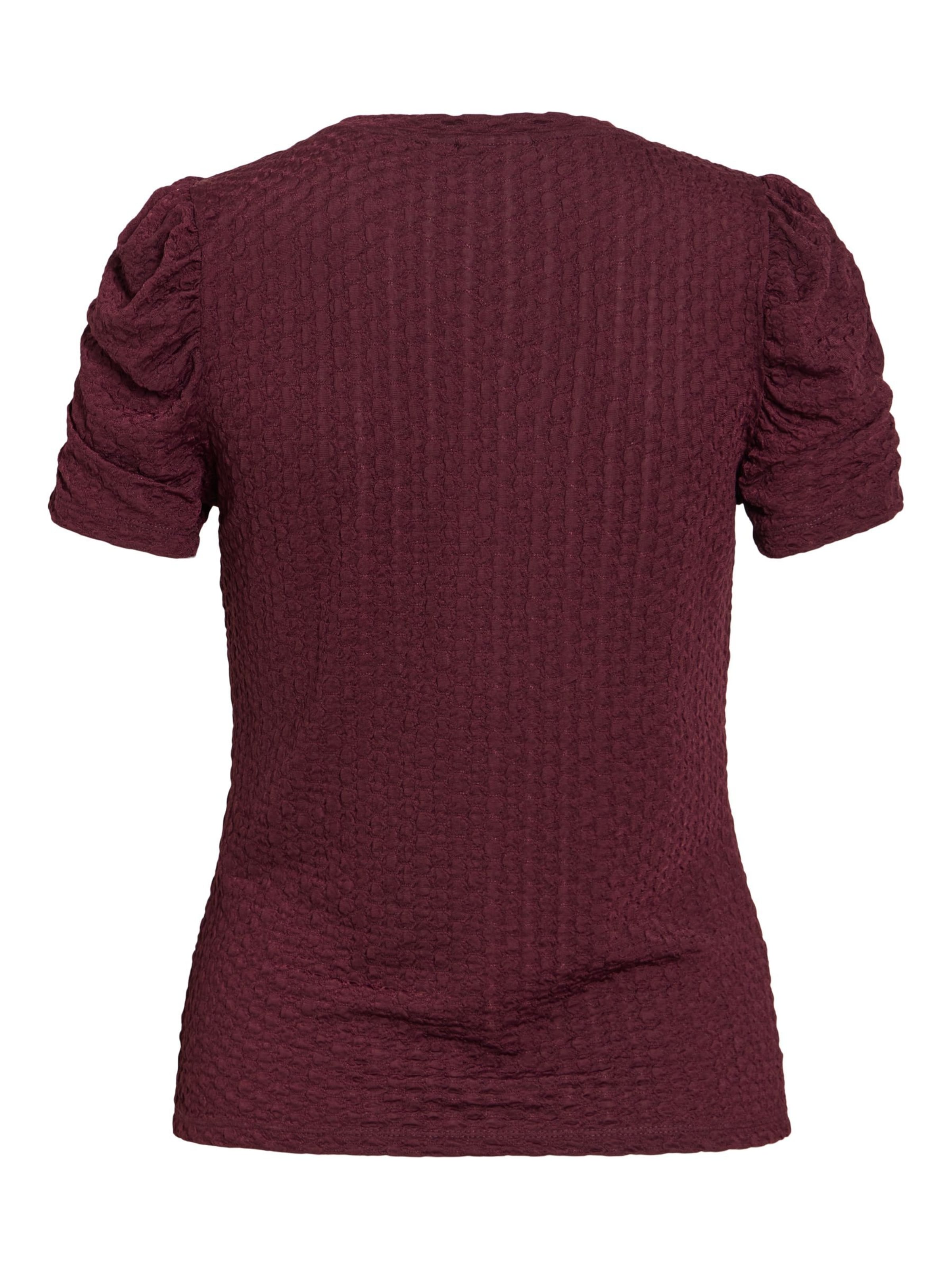 Chemisier 'VIANINE' VILA en rouge