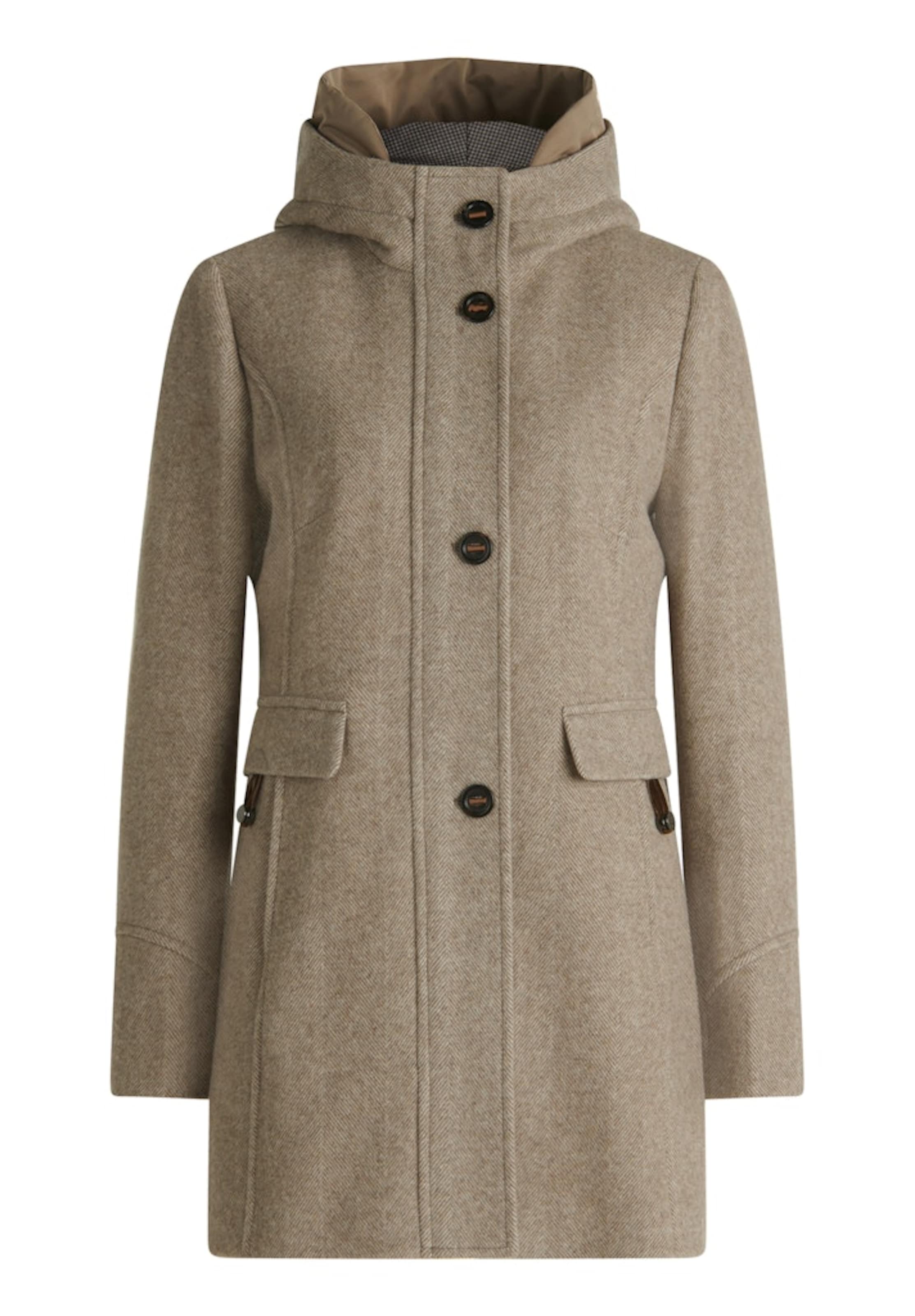 Manteau mi-saison GIL BRET en marron : devant