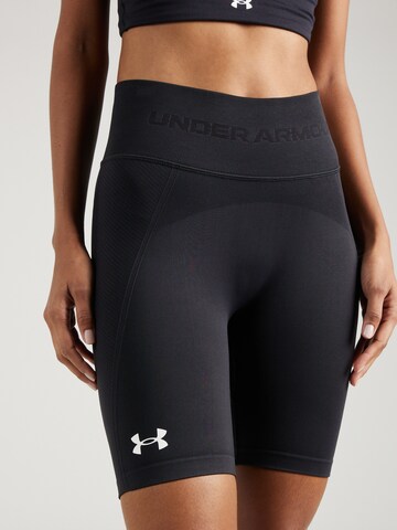 UNDER ARMOUR Skinny Spodnie sportowe w kolorze czarny