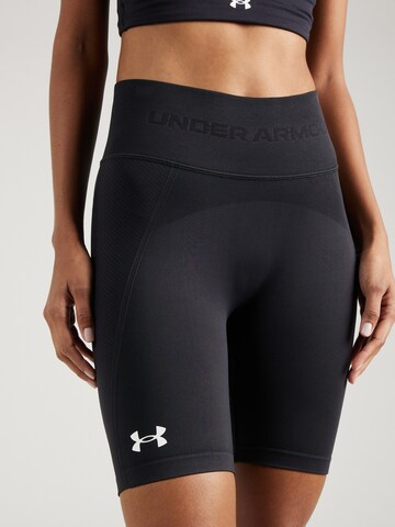 UNDER ARMOUR Skinny Sportshorts in Schwarz