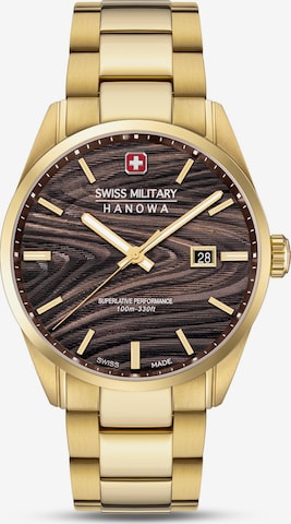 SWISS MILITARY HANOWA Analoguhr 'Golden Beech' in Gold: Vorderseite