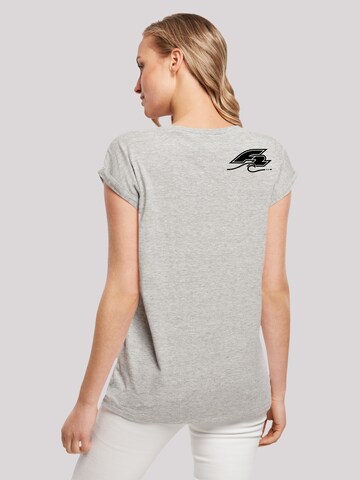 F2 T-Shirt 'F2 Beach Vibes Sommer Style' in Grau