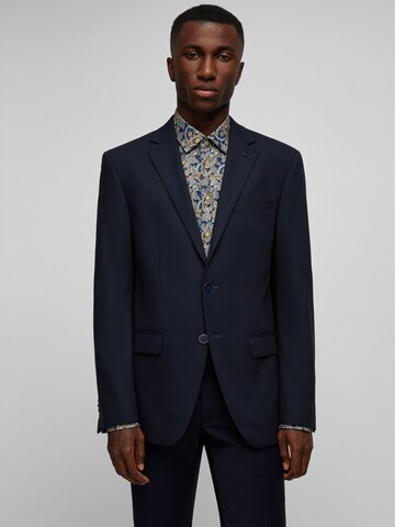 HECHTER PARIS Regular fit Suit Jacket in Blue: front