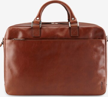 Picard Laptop Bag 'Buddy' in Brown: front