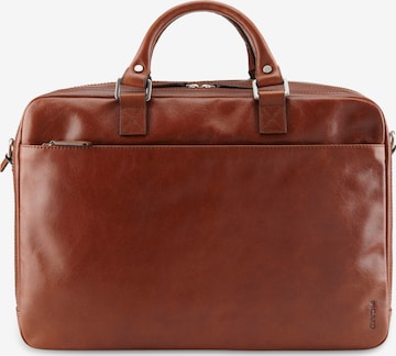 Picard Laptop Bag 'Buddy' in Brown: front