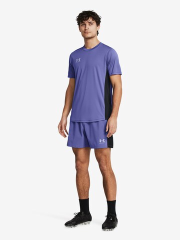 Regular Pantalon de sport 'Challenger Pro' UNDER ARMOUR en violet