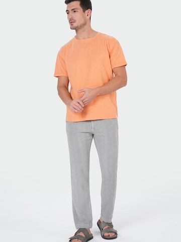 T-Shirt M.O.D MIRACLE OF DENIM en orange : devant