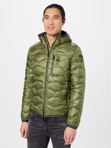 Blauer.USA Winter jacket in Green: front