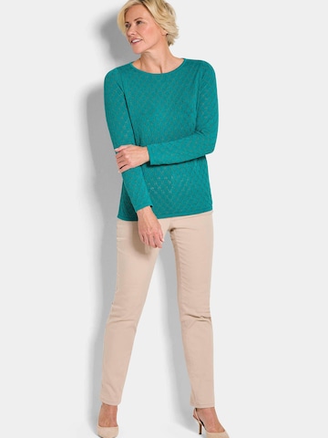 Pull-over Goldner en vert