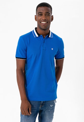 Tricou de la Felix Hardy pe albastru: față