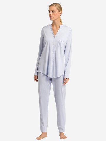 Hanro Pajama 'Pure Essence' in Blue