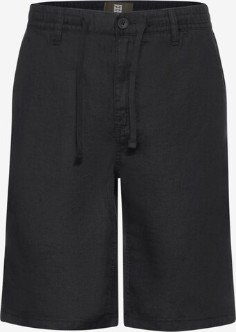 Street One MEN Regular Chino Pants in Black: front