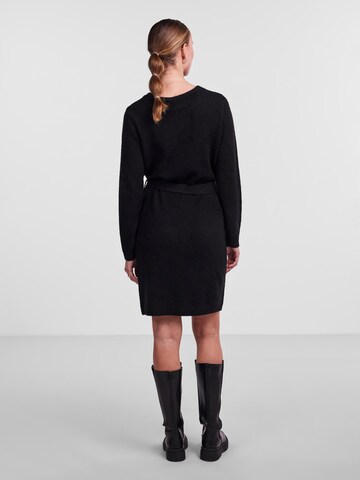 PIECES Knit dress 'JULIANA' in Black