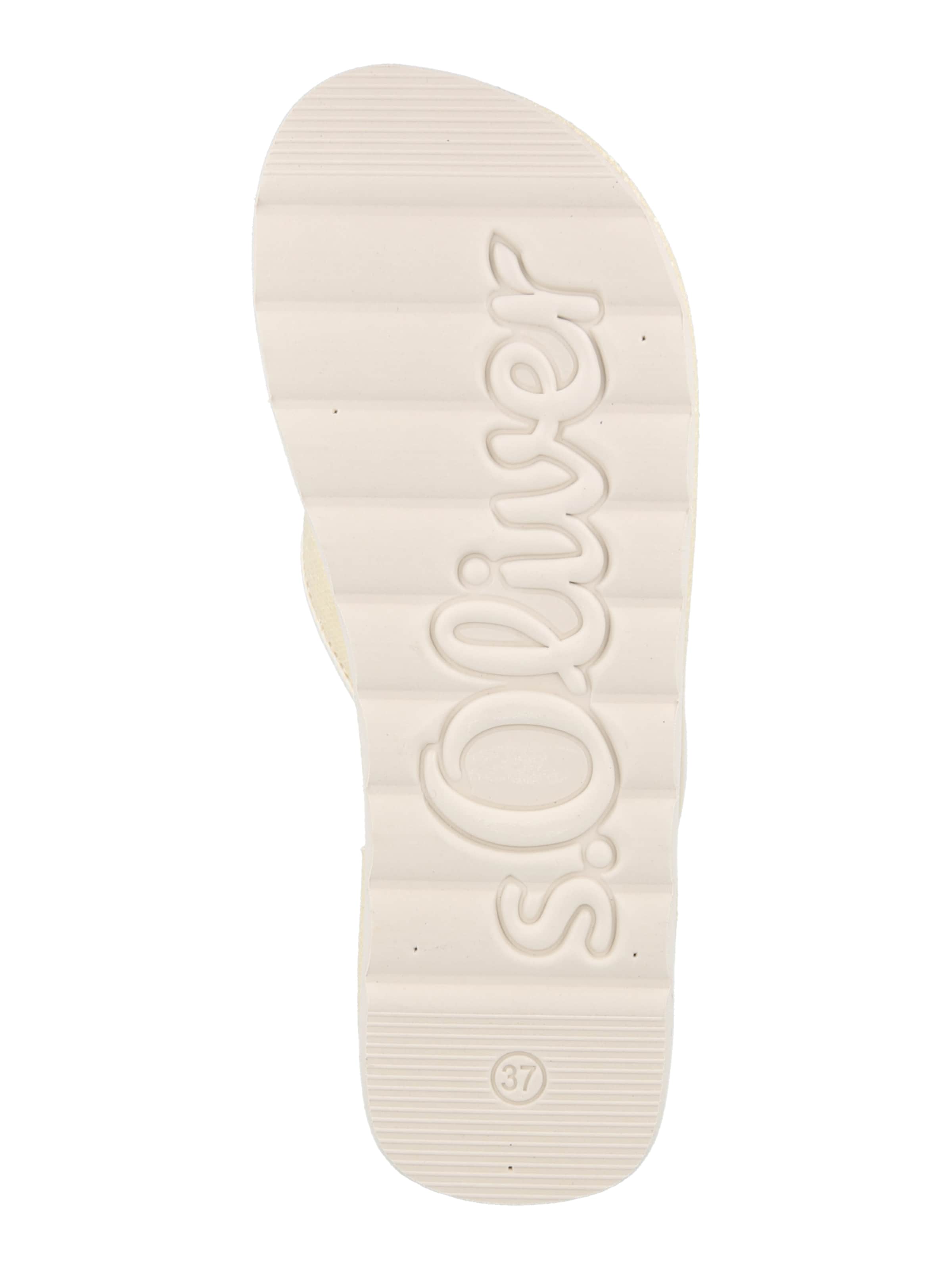 Flip-flops de la s.Oliver pe bej