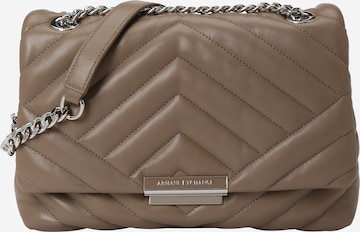 Sac à bandoulière ARMANI EXCHANGE en marron : devant