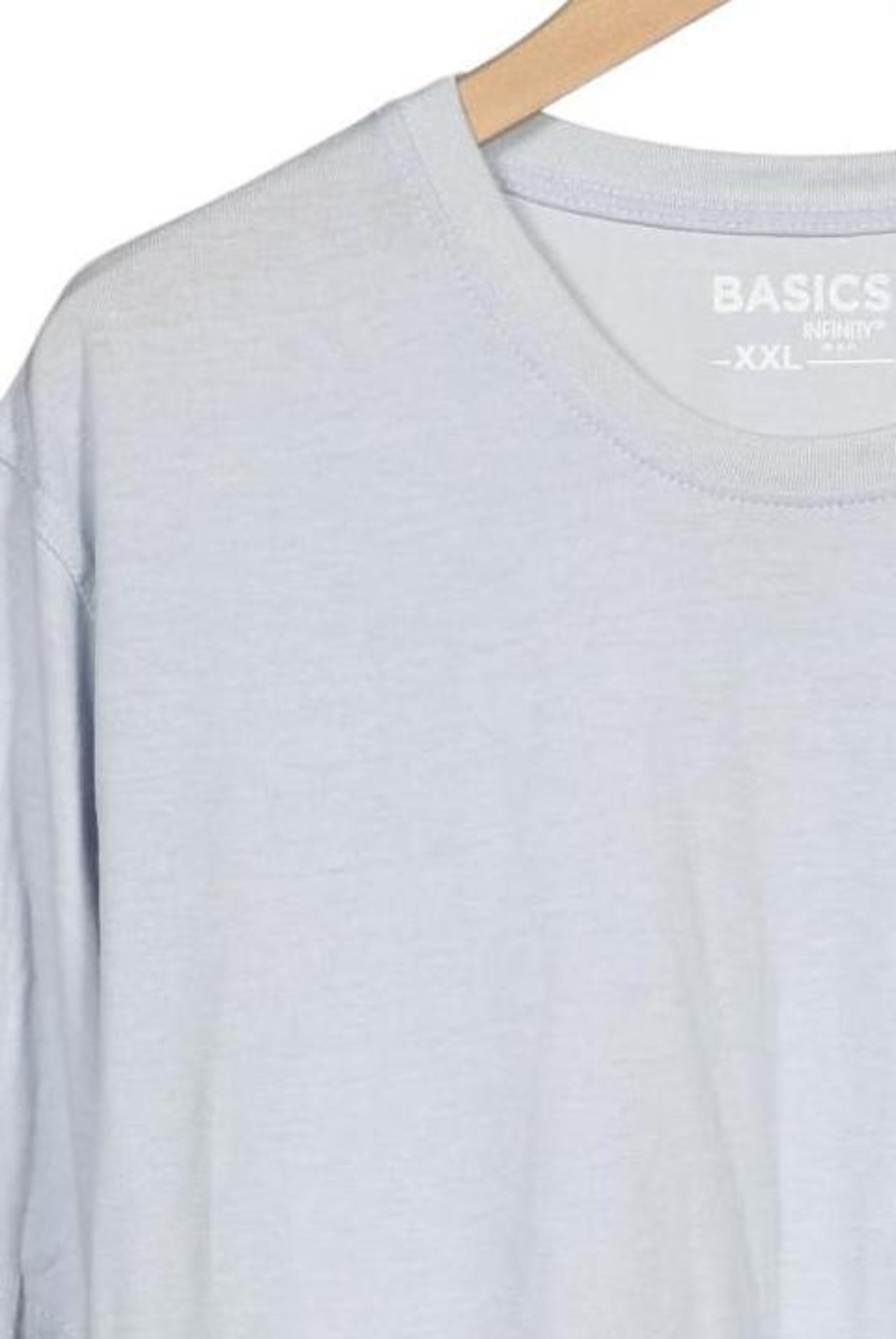 Organic Basics Top & Shirt in XXL in Blue