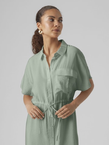 VERO MODA Blousejurk 'IRIS' in Groen