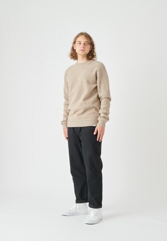 Cleptomanicx Sweatshirt 'Noitch' in Beige