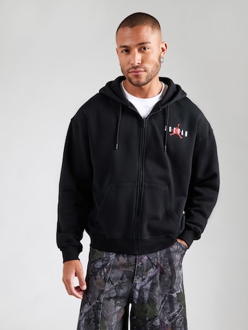 Veste de survêtement 'BRK' Jordan en noir : devant