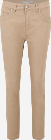 Fransa Slimfit Jeans in Beige: voorkant