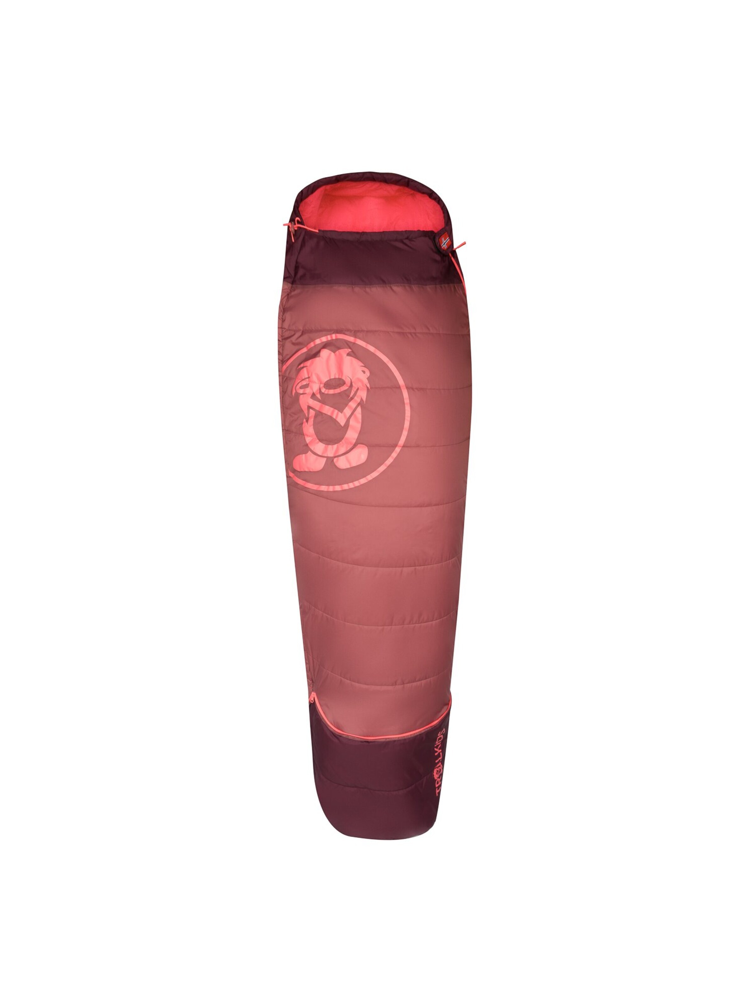 TROLLKIDS Sleeping Bag in Pink: front