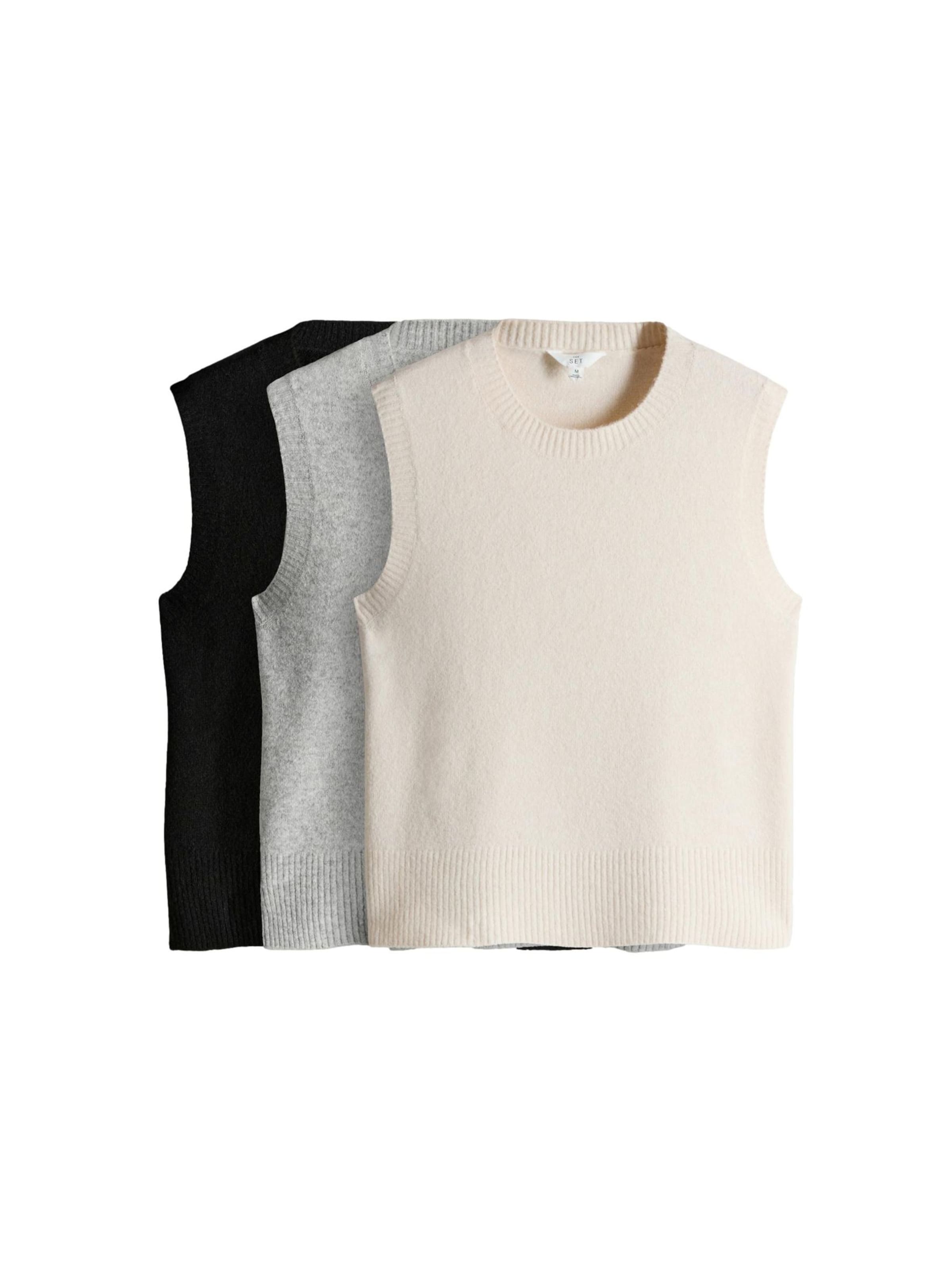 The Set Sveter - Béžová: predná strana