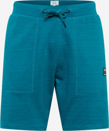 QS - regular Pantalón en azul: frente