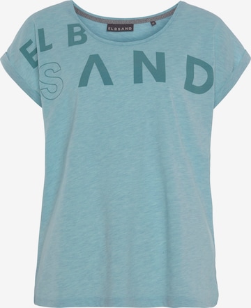 Elbsand T-Shirt in Blau: predná strana