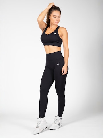 Bustier Soutien-gorge de sport Gorilla Wear en noir