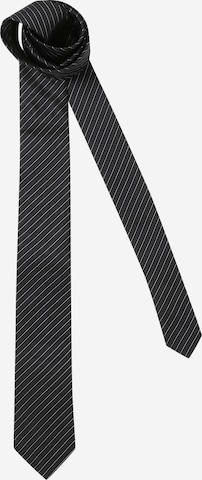 Calvin Klein Krawat w kolorze czarny: przód